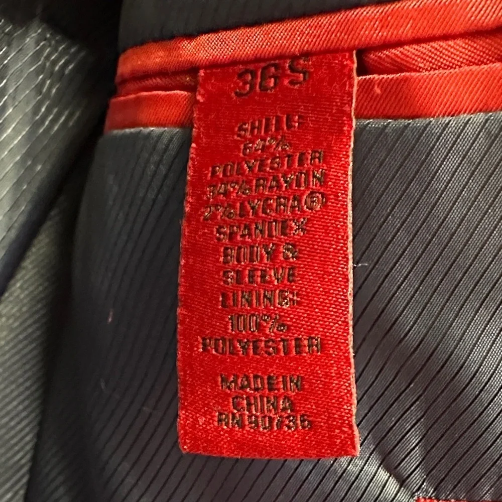 Alfani Men’s Slim-Fit Stretch Blue Solid Jacket, Created for Macy’s